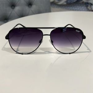 Quay High Key oversized Black/Smoke Women’s sunglasses